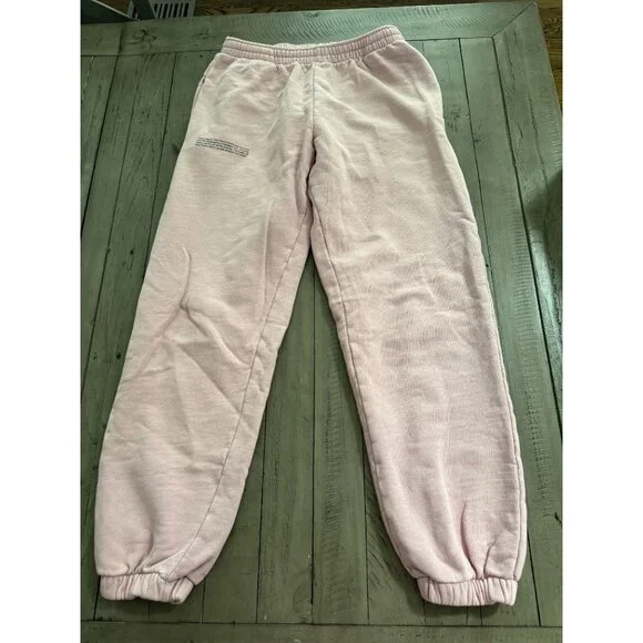 PANGAIA Sakura Pink 365 Track Pants Organic Recycled Cotton Sweatpants Size XS - Picture 2 of 6